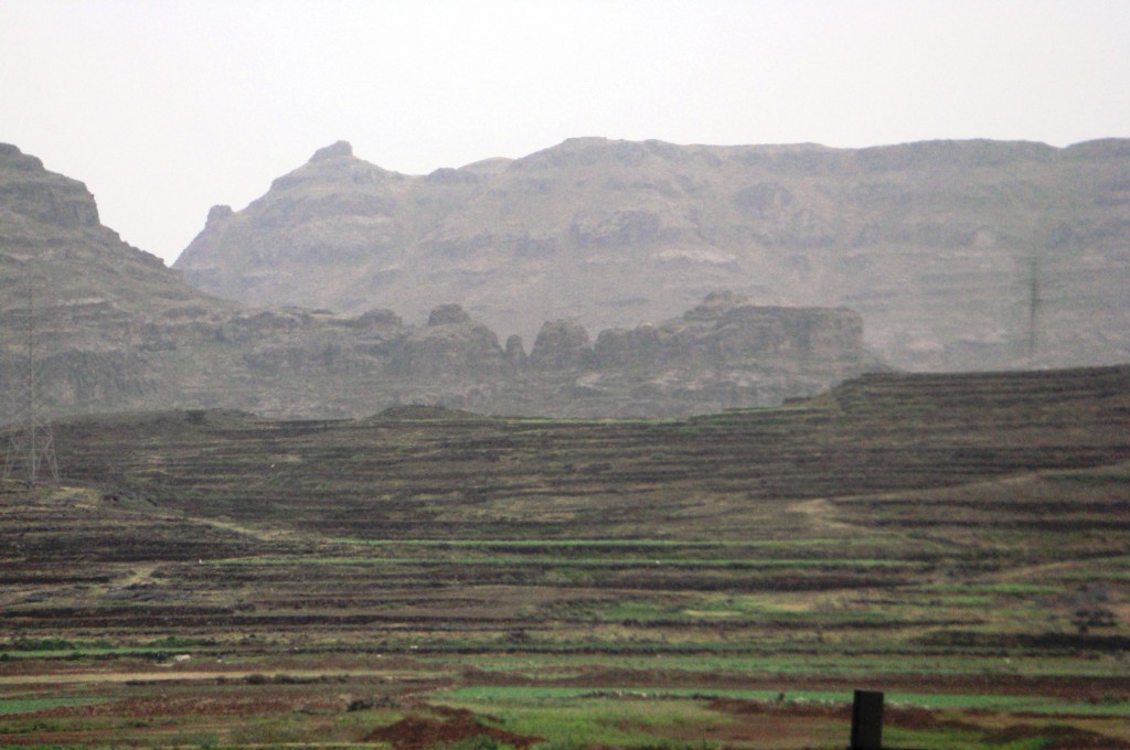 Terraced Fields from Taez to Sana